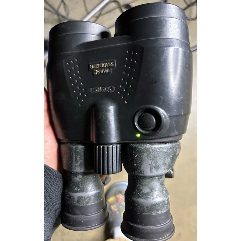 Canon 15X50 IS UD 4.5 All Weather Binoculars Image Stabilizer READ